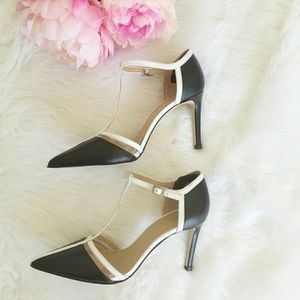 MICHAEL Michael Kors Samantha T-Strap Heels Pumps